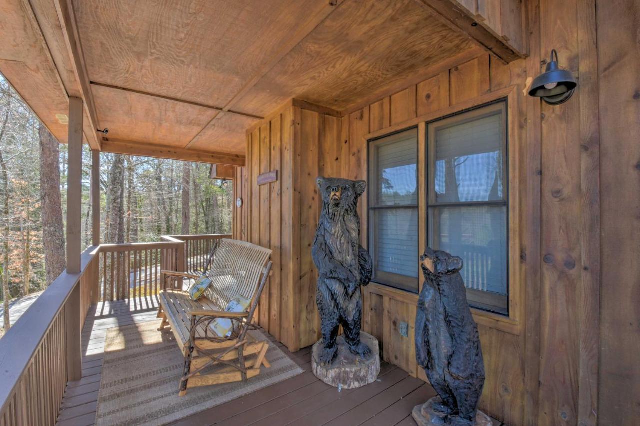 Helen Cabin With Deck And Hot Tub Less Than Half Mi To Main St Extérieur photo
