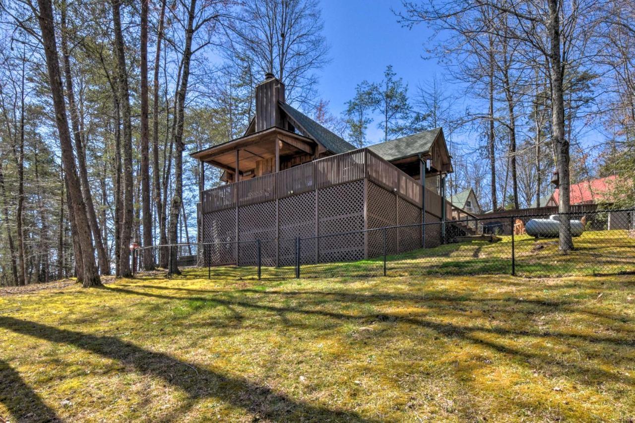Helen Cabin With Deck And Hot Tub Less Than Half Mi To Main St Extérieur photo